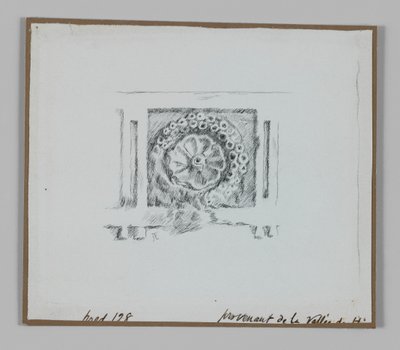 Judaïsch ornament, illustratie uit Het Leven van Onze Heer Jezus Christus door James Jacques Joseph Tissot