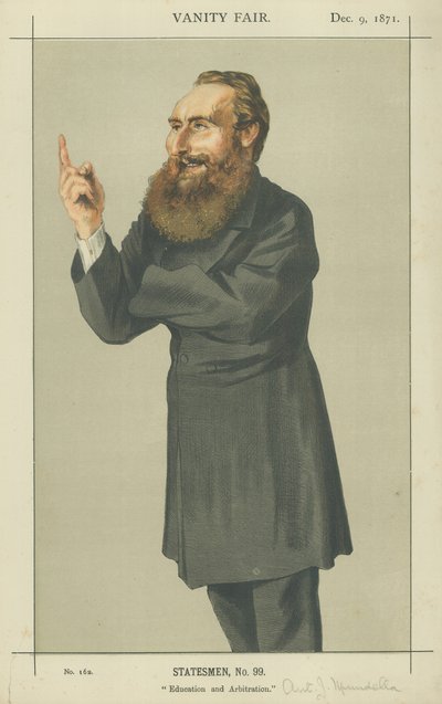 Mr Anthony John Mundella door James Jacques Joseph Tissot