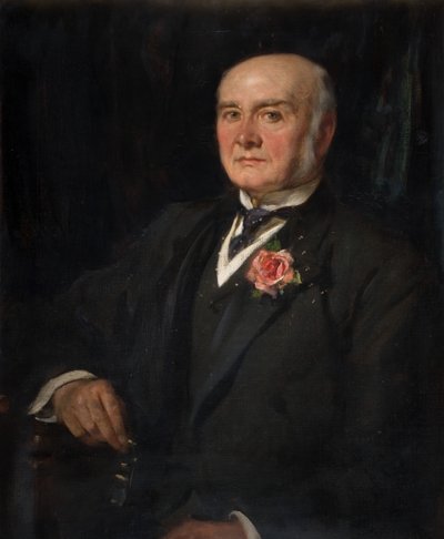 Portret van wethouder Edward Lawley Parker door James Jebusa Shannon
