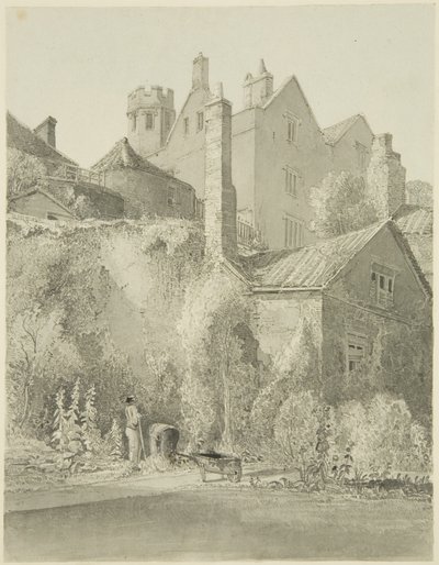 The White Lodge, gezien vanuit de tuin van de City School (Queen Elizabeth