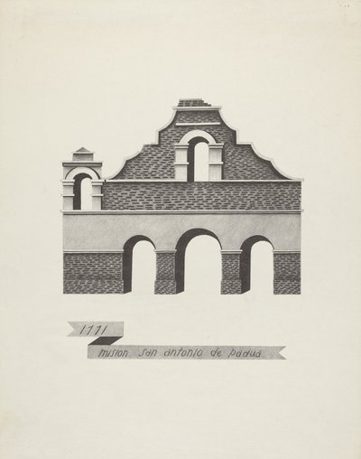 Missie San Antonio de Padua door James Jones