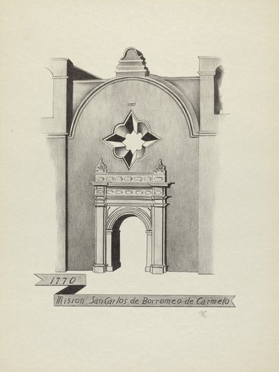 Missie San Carlos de Borromeo de Carmelo door James Jones