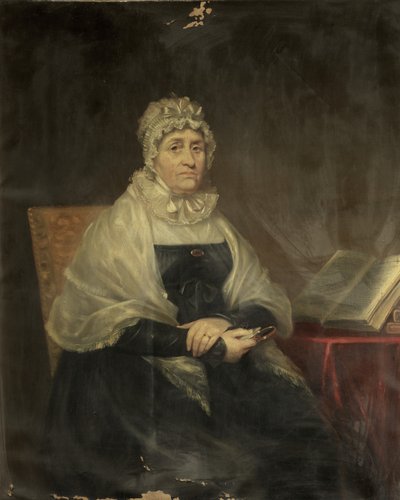 Portret van mevrouw Ward, ca. 1809 door James Lonsdale