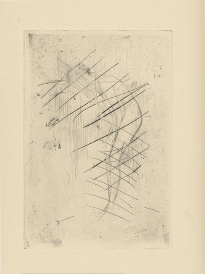 Impressies van Geannuleerde Platen door Whistler - Tillie: Een Model. door James Abbott McNeill Whistler