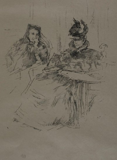 Middagthee door James Abbott McNeill Whistler