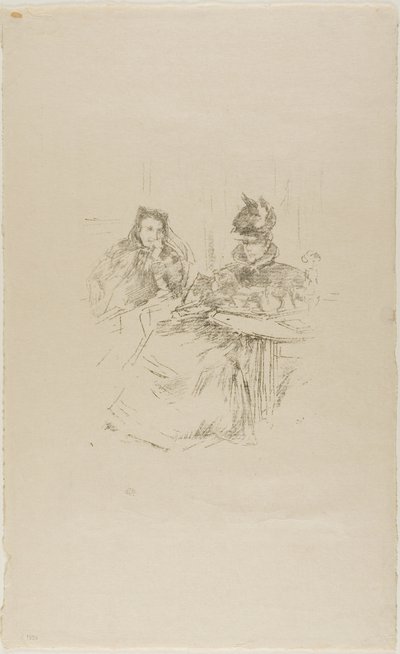 Middagthee door James Abbott McNeill Whistler