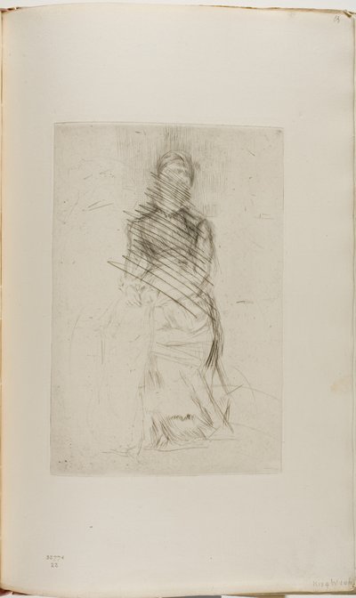 Agnes door James Abbott McNeill Whistler