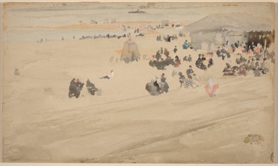 Strandtafereel door James McNeill Whistler