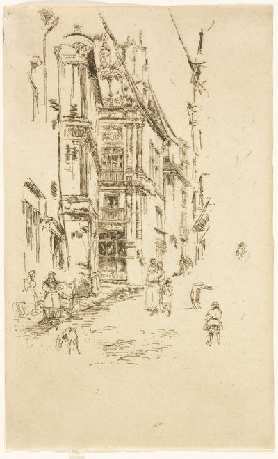 Kanselarij, Loches door James McNeill Whistler
