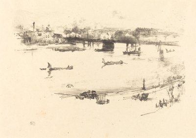 Charing Cross Railway Bridge door James Abbott McNeill Whistler