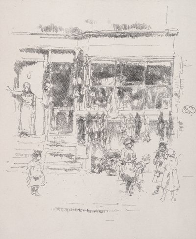 Chelsea-lappen door James McNeill Whistler