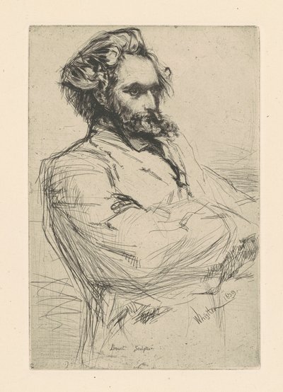 Drouet door James McNeill Whistler