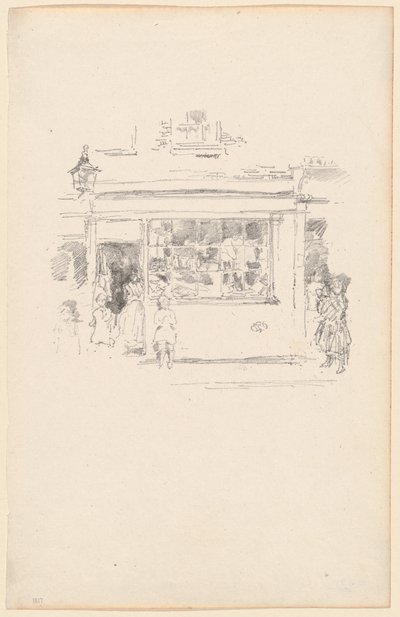 Drury Lane Vodden door James Abbott McNeill Whistler