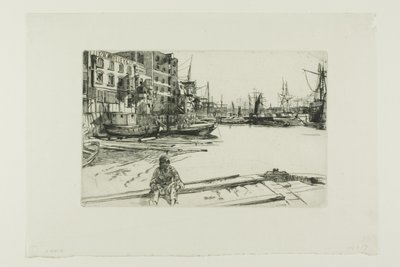 Eagle Wharf door James Abbott McNeill Whistler