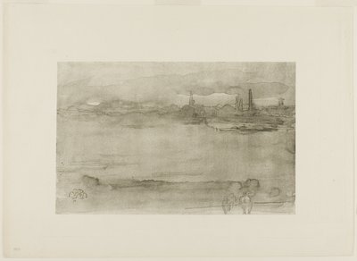 Vroege ochtend door James Abbott McNeill Whistler