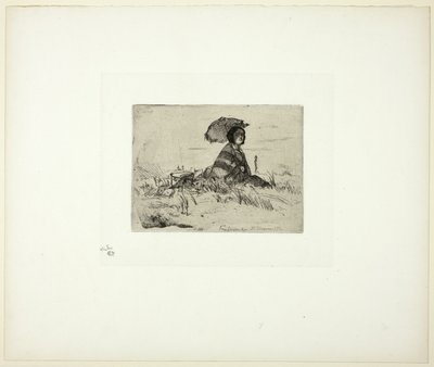 En Plein Soleil door James McNeill Whistler
