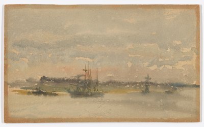 Erith–Avond door James Abbott McNeill Whistler