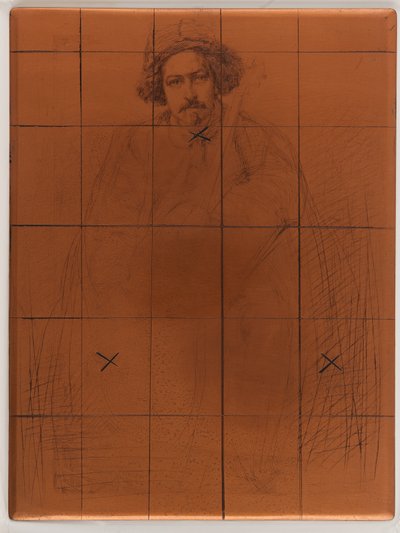 Etsplaat: Becquet door James Abbott McNeill Whistler