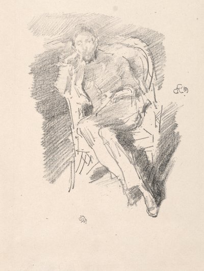 Vuurgloed - Joseph Pennell, nr. 2 door James McNeill Whistler