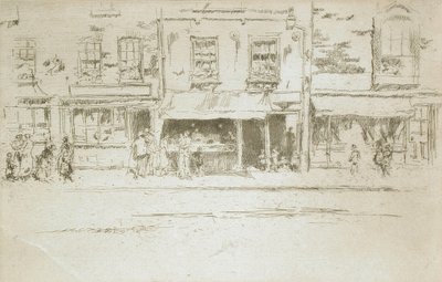 Viswinkel, Chelsea door James McNeill Whistler
