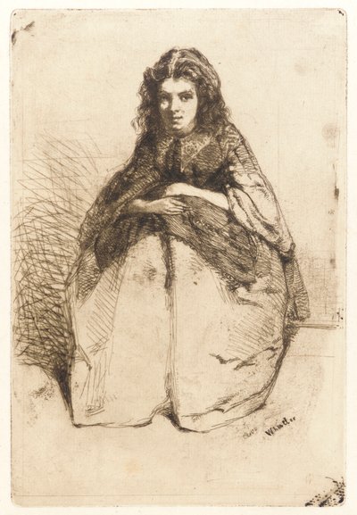 Fumette door James Abbott McNeill Whistler