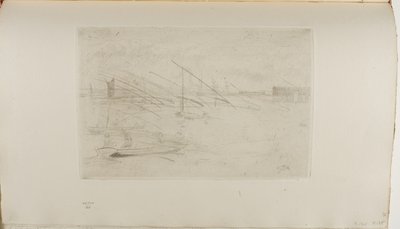 Greenhithe door James Abbott McNeill Whistler