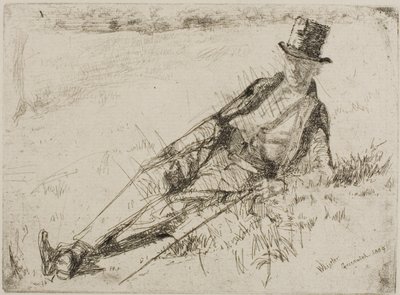 Greenwich Gepensioneerde door James Abbott McNeill Whistler