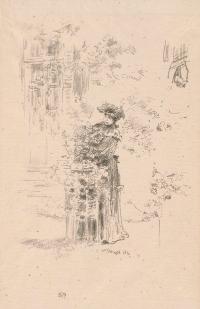 La Belle Jardinière door James McNeill Whistler