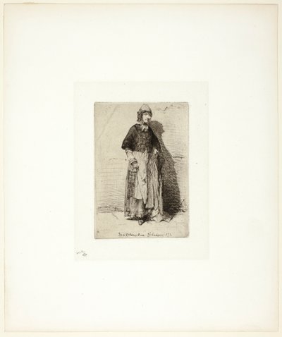 La Mère Gérard door James McNeill Whistler