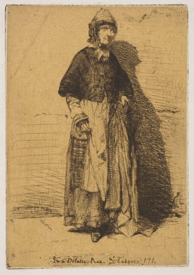 Moeder Gérard door James McNeill Whistler