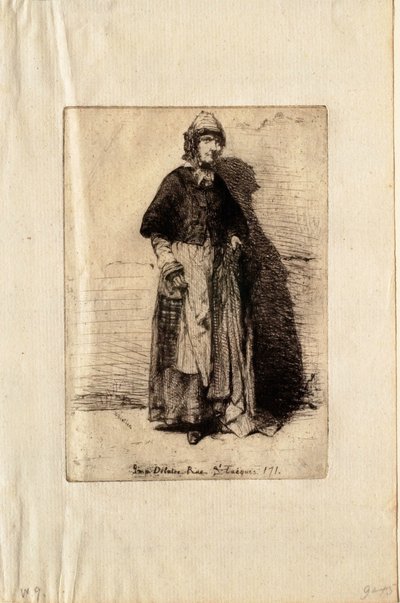 Moeder Gérard door James McNeill Whistler