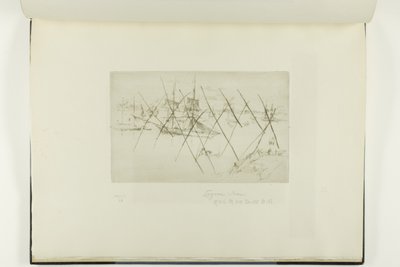 Lagune - Middag door James McNeill Whistler
