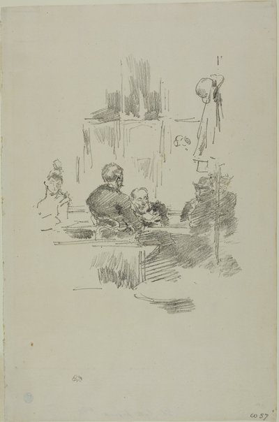 Laat Picquet door James Abbott McNeill Whistler