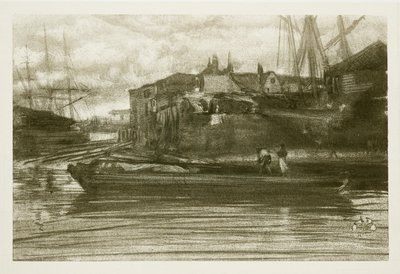 Limehouse door James Abbott McNeill Whistler