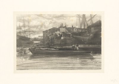 Limehouse door James Abbott McNeill Whistler