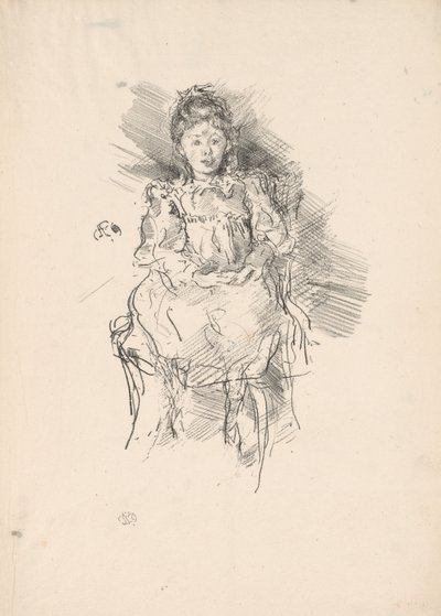 Kleine Dorothy door James McNeill Whistler