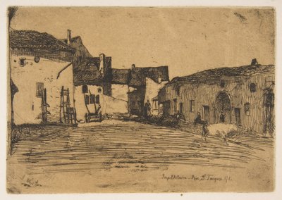 Liverdun door James McNeill Whistler