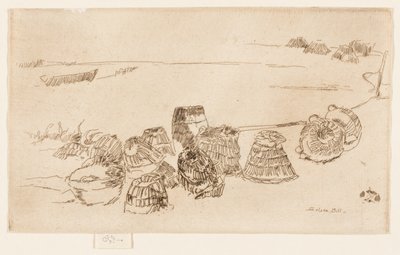 Kreeftenpotten - Selsea Bill door James Abbott McNeill Whistler