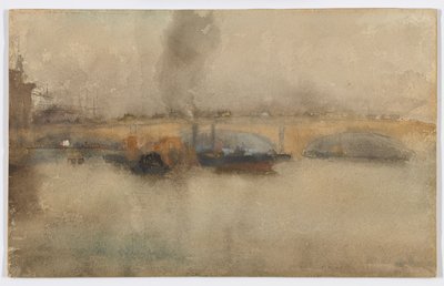 London Bridge door James Abbott McNeill Whistler
