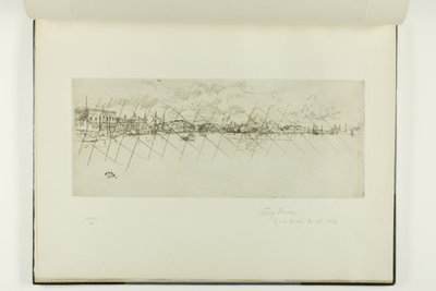 Lang Venetië door James McNeill Whistler