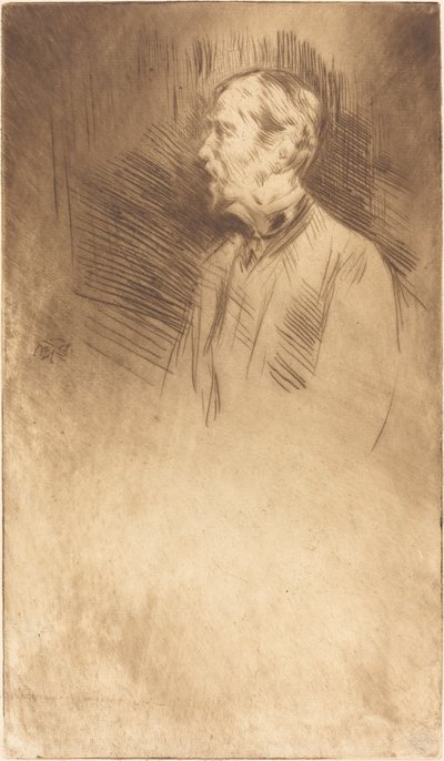 Lord Wolseley door James Abbott McNeill Whistler