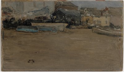 Laag Tij door James Abbott McNeill Whistler