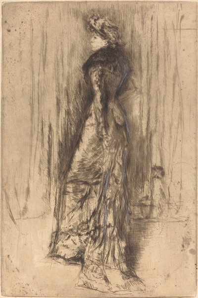 Maud, Staand door James Abbott McNeill Whistler
