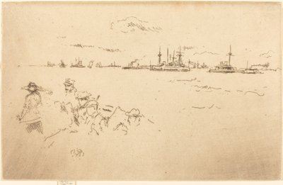 Monitoren door James Abbott McNeill Whistler