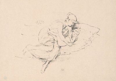 Moeder en kind, nr. 3 door James McNeill Whistler