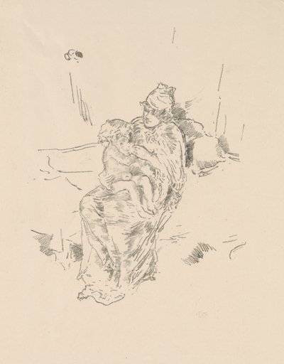 Moeder en Kind, Nr. 5 door James Abbott McNeill Whistler