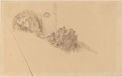 Mevrouw of Mejuffrouw McNay door James Abbott McNeill Whistler