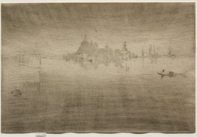 Nocturne:  Saluut door James McNeill Whistler