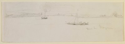 Bij Mainz door James Abbott McNeill Whistler