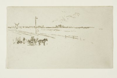 Spoorwegstation, Voves door James McNeill Whistler